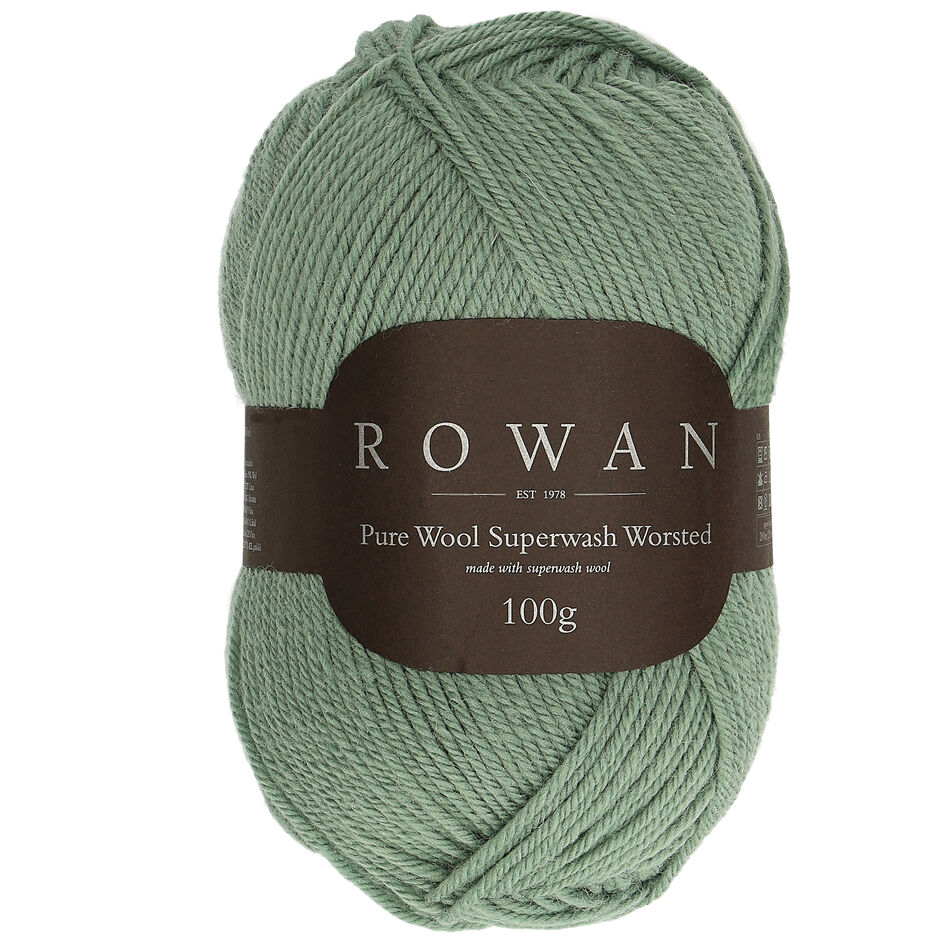 Pure Wool Superwash Worsted, Rowan Knit & Crochet Yarn