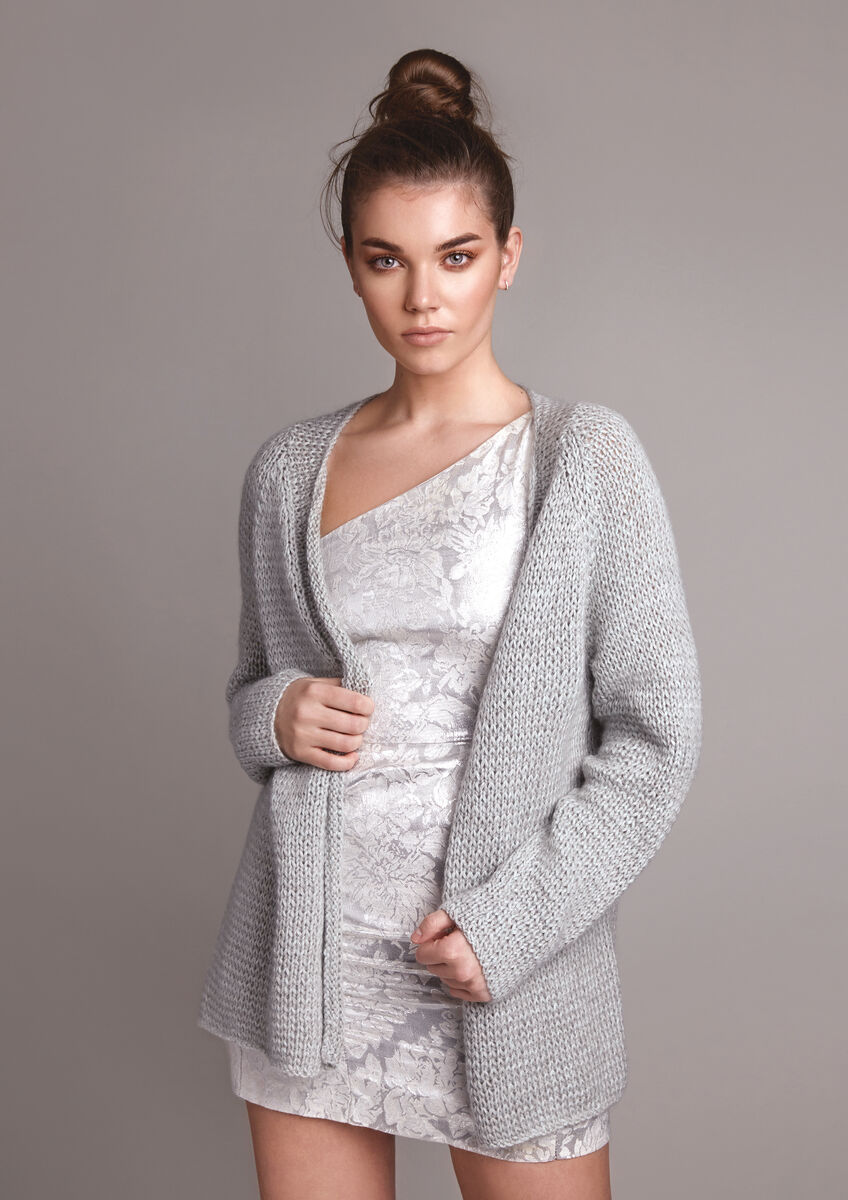 Free Cardigan Women's Knitting Pattern Rowan