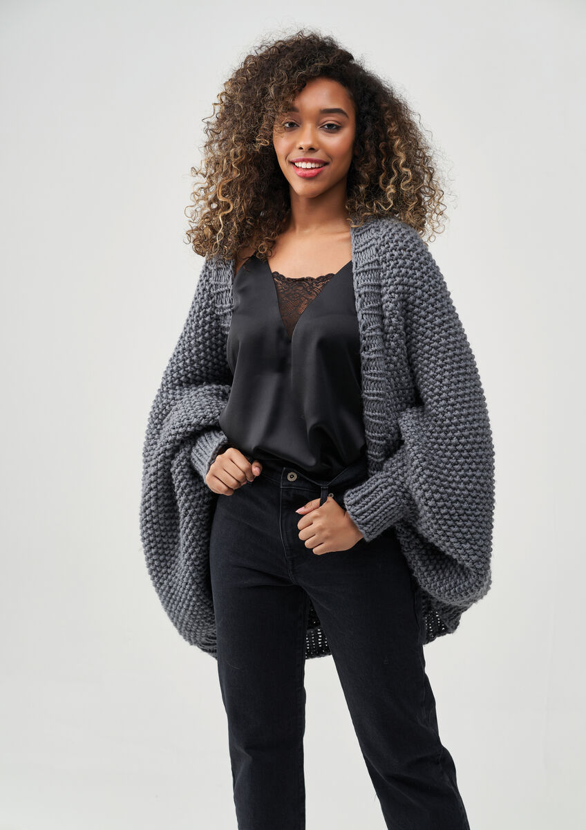 Cocoon style shop cardigan knitting pattern