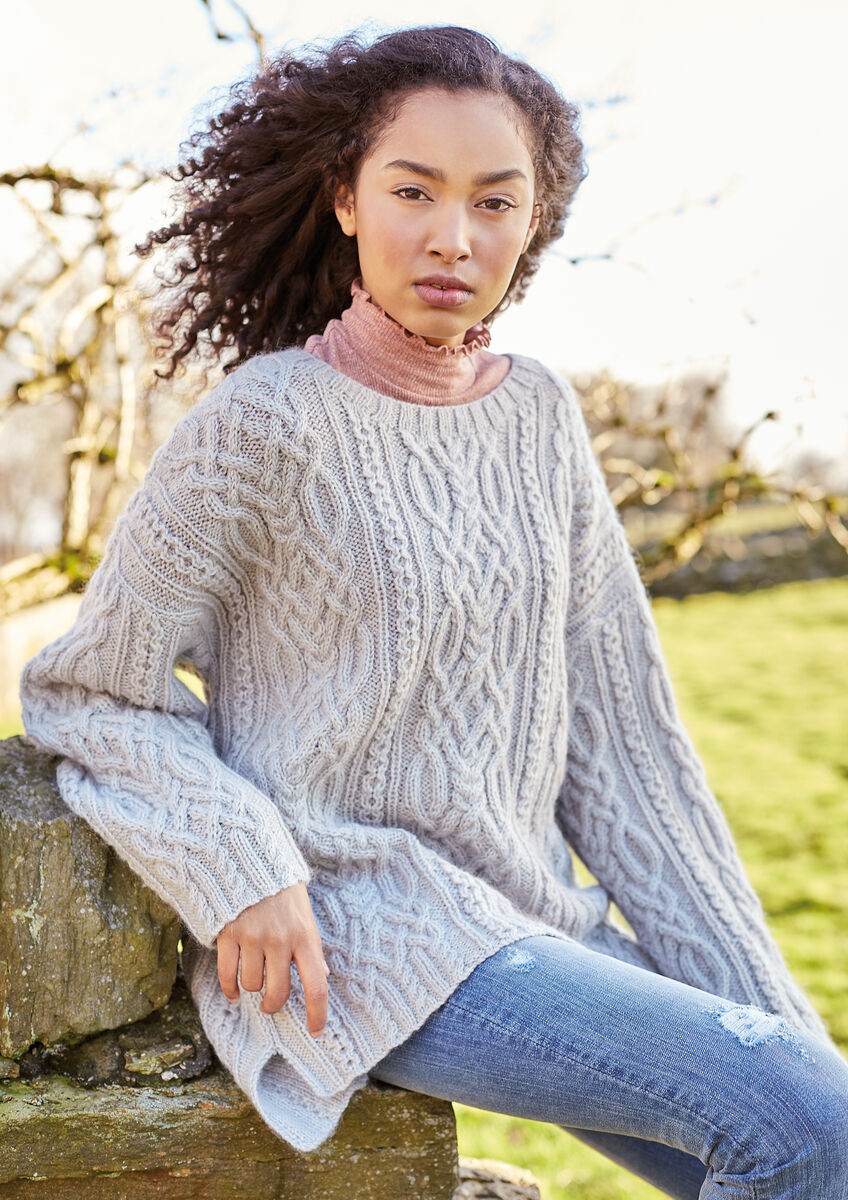 Sykes Sweater | Women's Knitting Pattern | Rowan