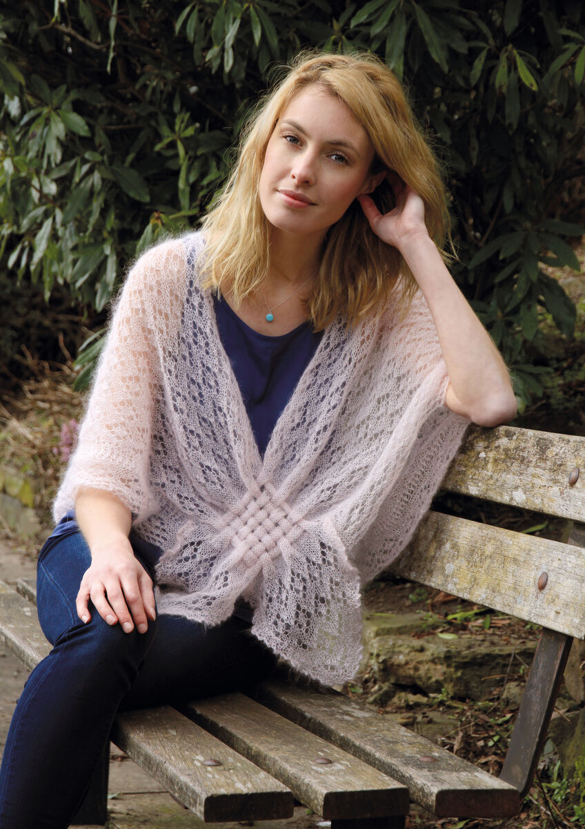 Mayvala Shawl | Women's Knitting Pattern | Rowan