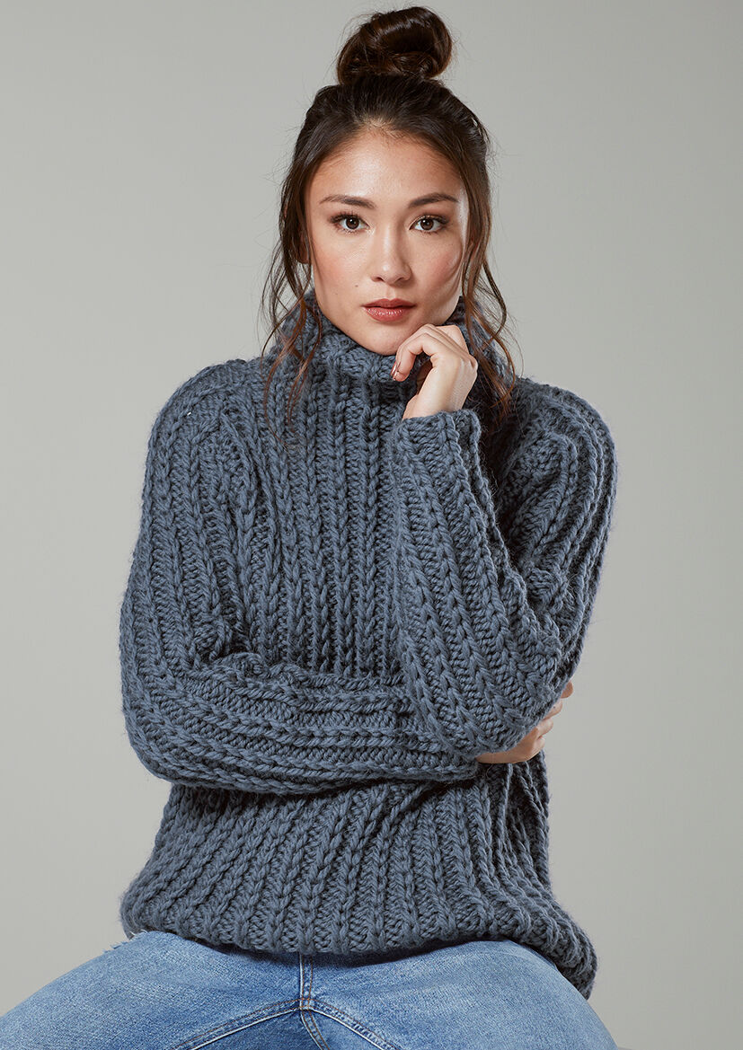 Moon Sweater | Women's Knitting Pattern | Rowan