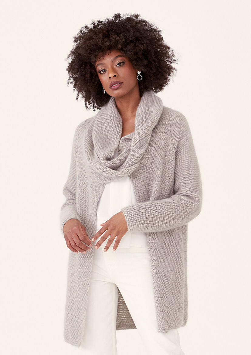 Cowl cardigan hotsell