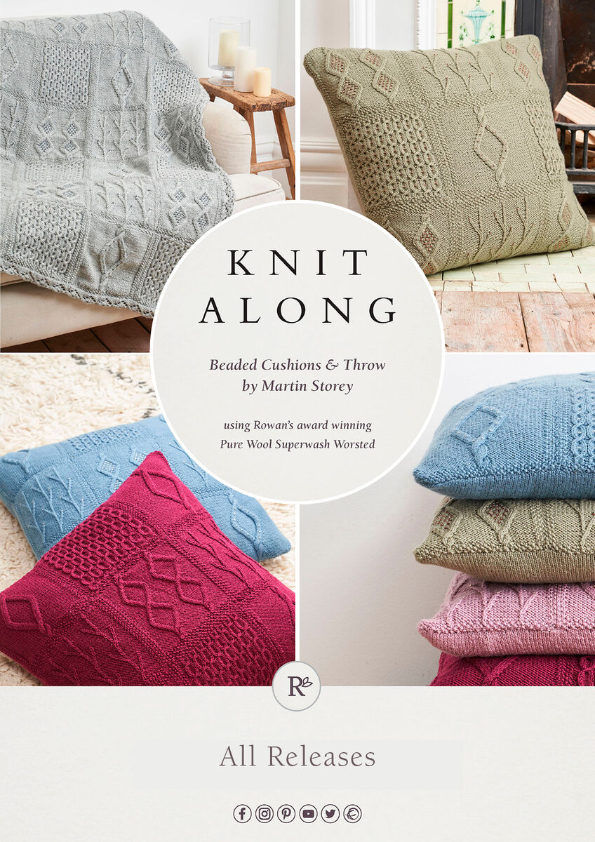 Knitted wool outlet cushions