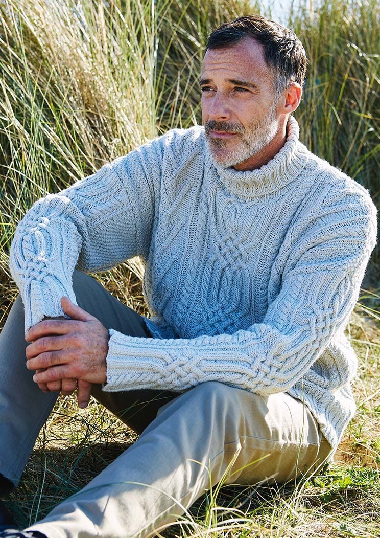 Oakley Sweater | Men's Knitting Pattern | Rowan