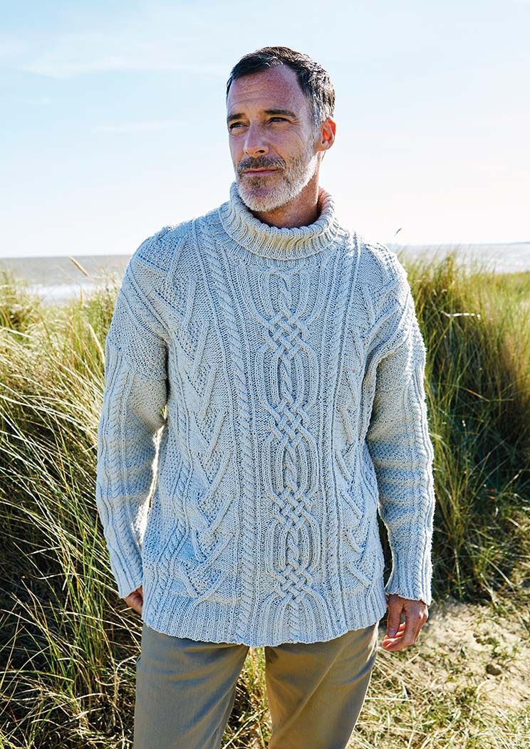 Oakley Sweater | Men's Knitting Pattern | Rowan