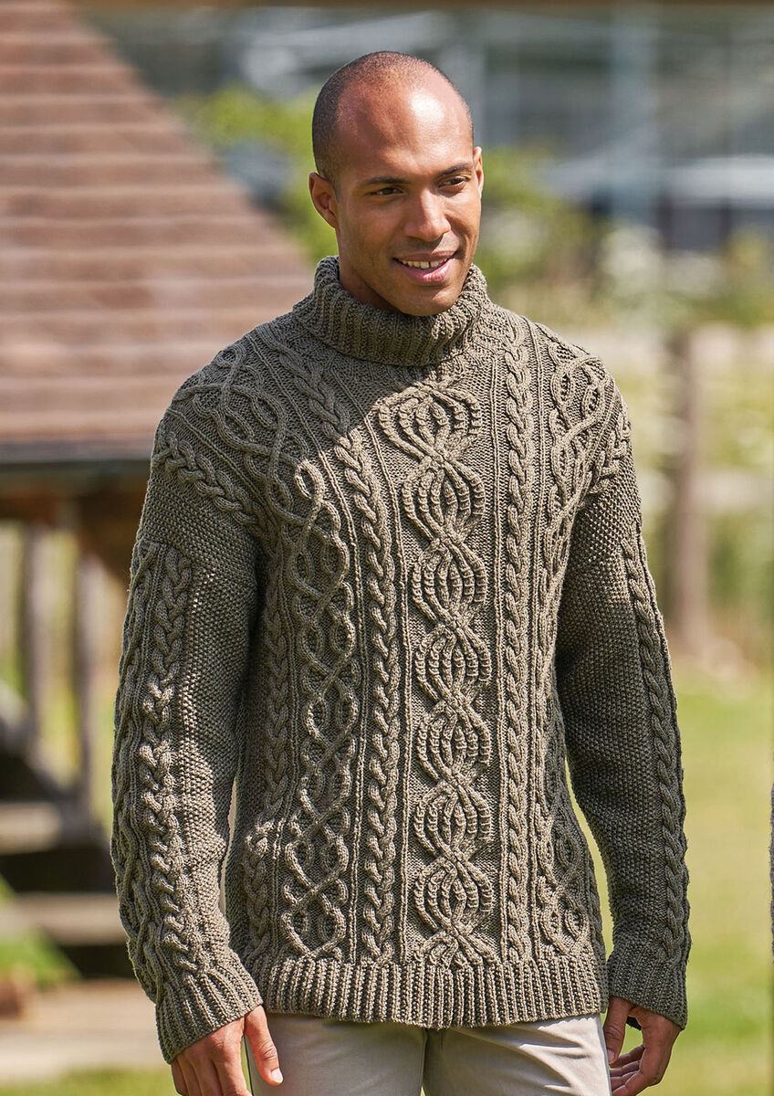 Bude Sweater | Men's Knitting Pattern | Rowan