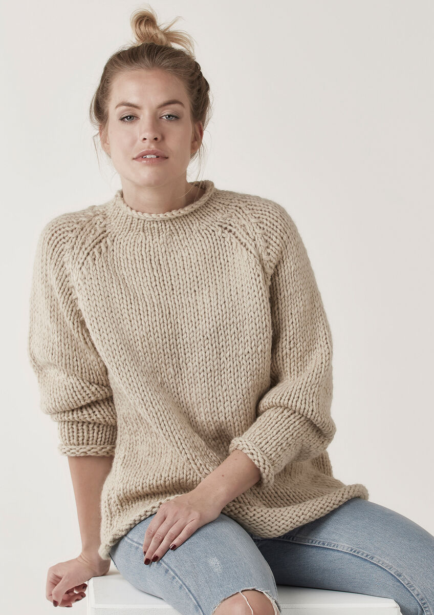 Cara Sweater | Women's Knitting Pattern | Rowan