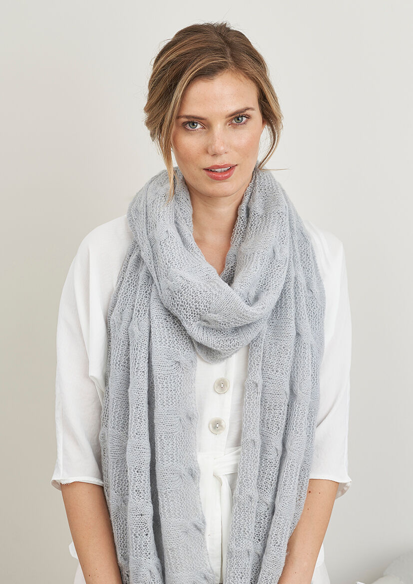 Serene Shawl | Women's Knitting Pattern | Rowan