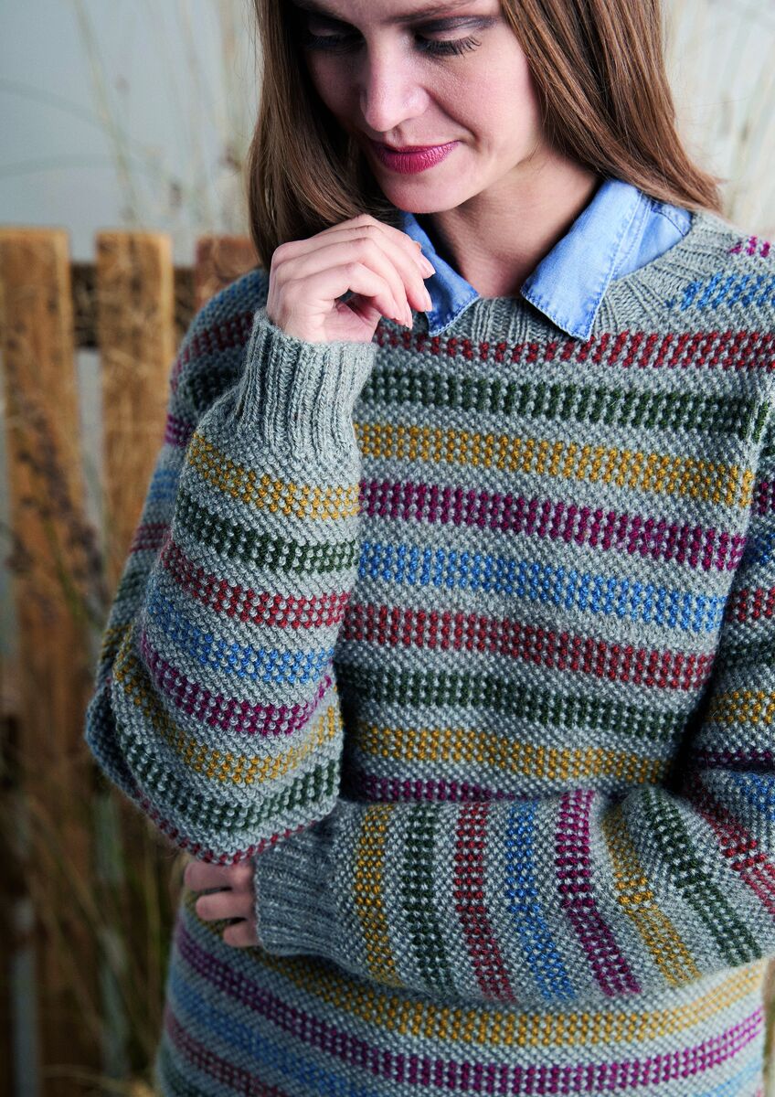 Bibby Sweater | Women's Knitting Pattern | Rowan