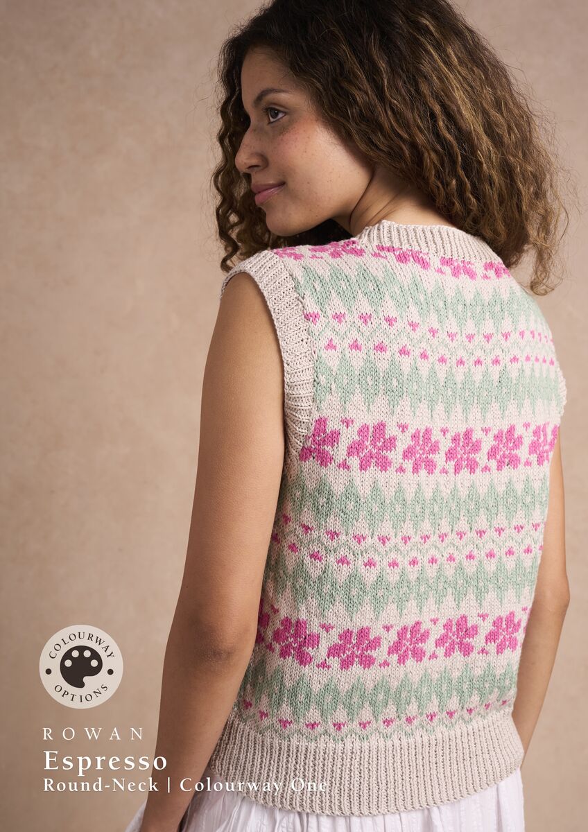 Espresso Tank Top | Women's Knitting Pattern | Rowan