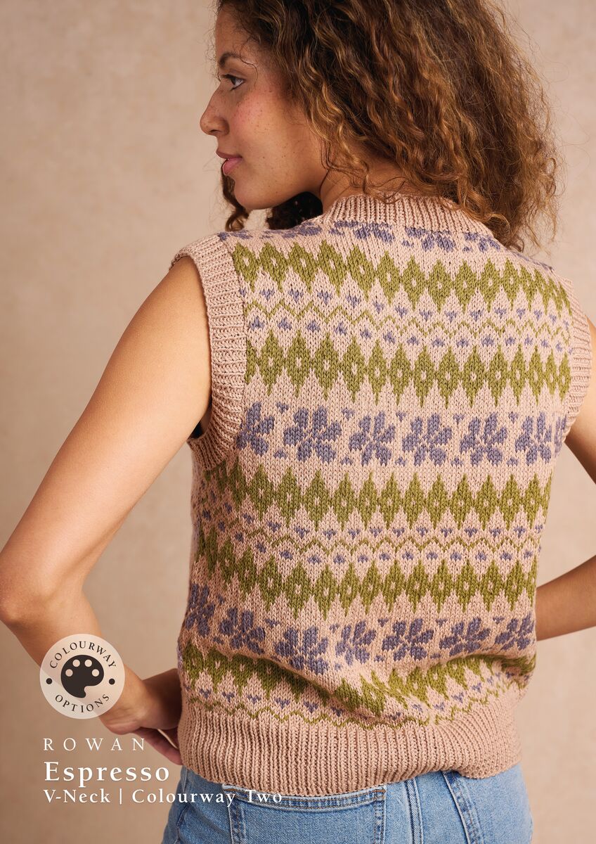 Espresso Tank Top | Women's Knitting Pattern | Rowan